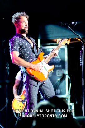Photo of "Big Wreck" at WTFest in Brantford 2015. Photo Credit Vincent Banial
